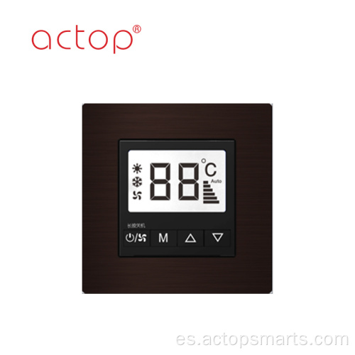 Interruptor ACTOP de acero inoxidable para hotel